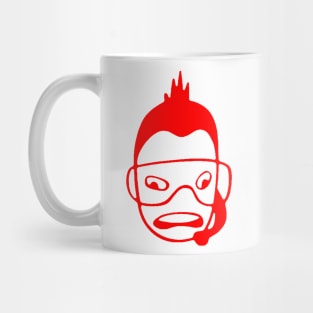 Ice Hockey Hair SFA Mug